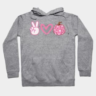 Peace. Love. Pumpkins Hoodie